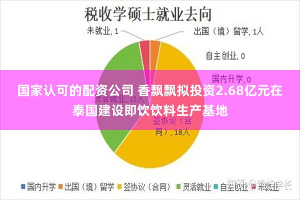国家认可的配资公司 香飘飘拟投资2.68亿元在泰国建设即饮饮料生产基地