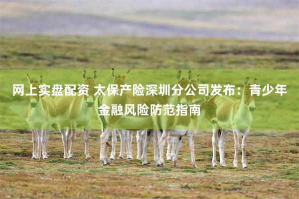 网上实盘配资 太保产险深圳分公司发布：青少年金融风险防范指南