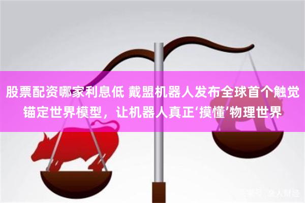 股票配资哪家利息低 戴盟机器人发布全球首个触觉锚定世界模型，让机器人真正‘摸懂’物理世界