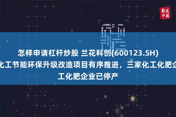 怎样申请杠杆炒股 兰花科创(600123.SH)：兰花煤化工节能环保升级改造项目有序推进，三家化工化肥企业已停产
