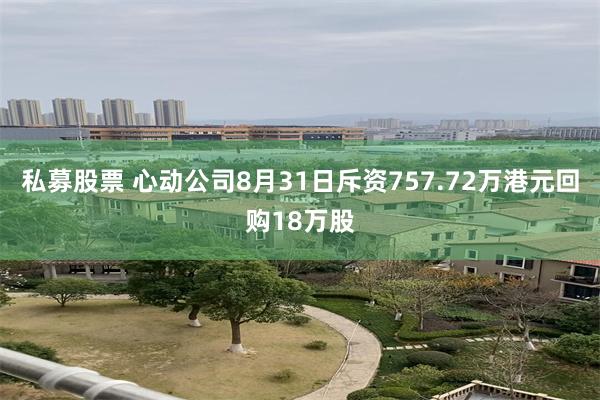 私募股票 心动公司8月31日斥资757.72万港元回购18万股