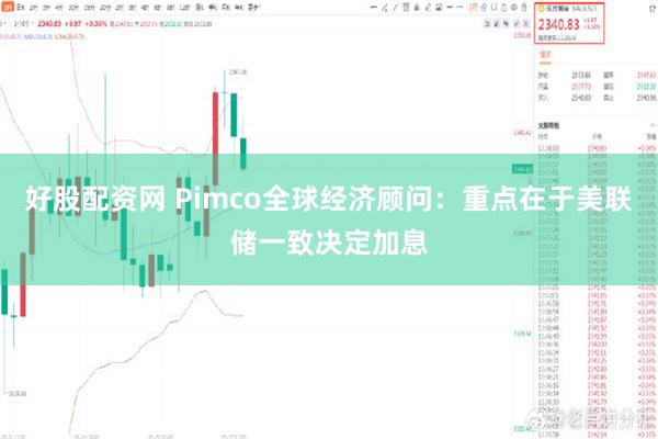 好股配资网 Pimco全球经济顾问：重点在于美联储一致决定加息